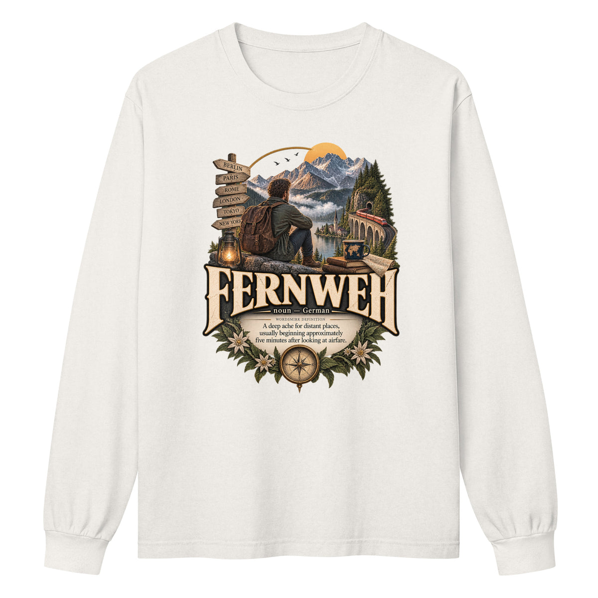 LONG SLEEVE TEE - WordSmirk™ | Obscure Word Shirts, Hoodies & Gifts