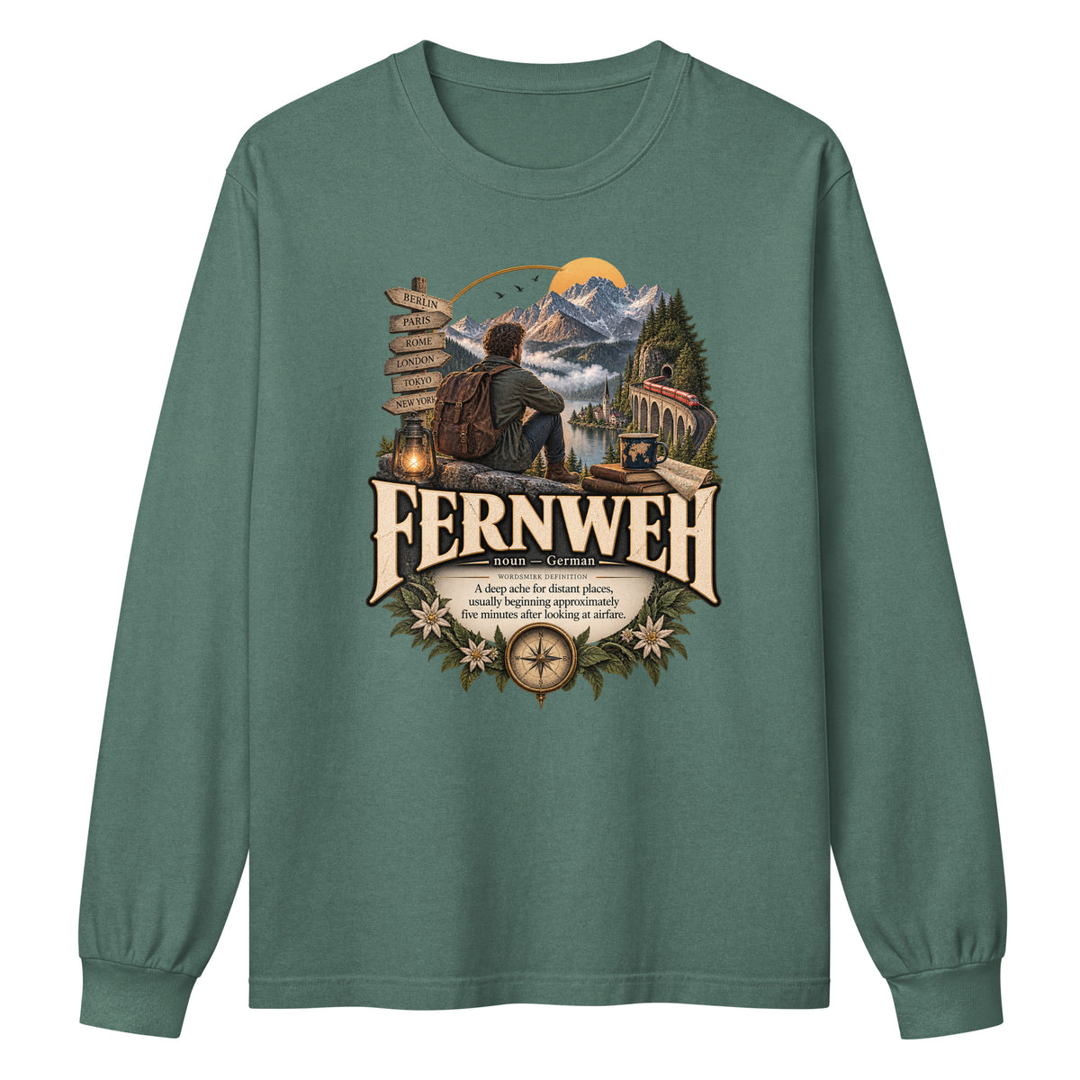 LONG SLEEVE TEE - WordSmirk™ | Obscure Word Shirts, Hoodies & Gifts