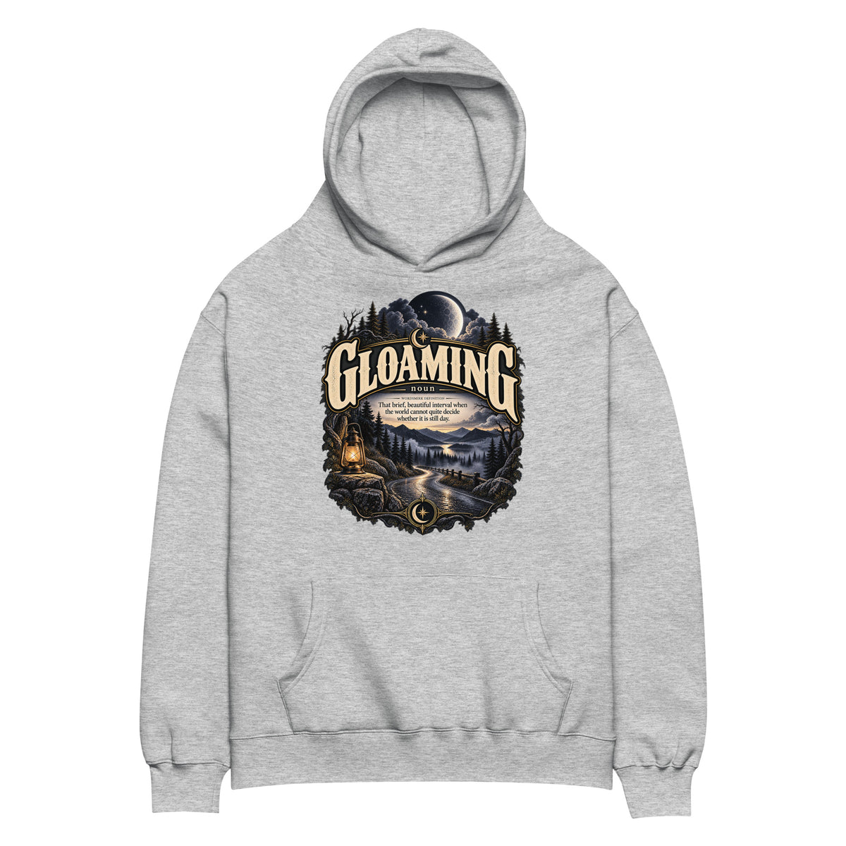 Gloaming Hoodie – Twilight Lover Definition Hoodie - WordSmirk™ | Obscure Word Shirts, Hoodies & Gifts