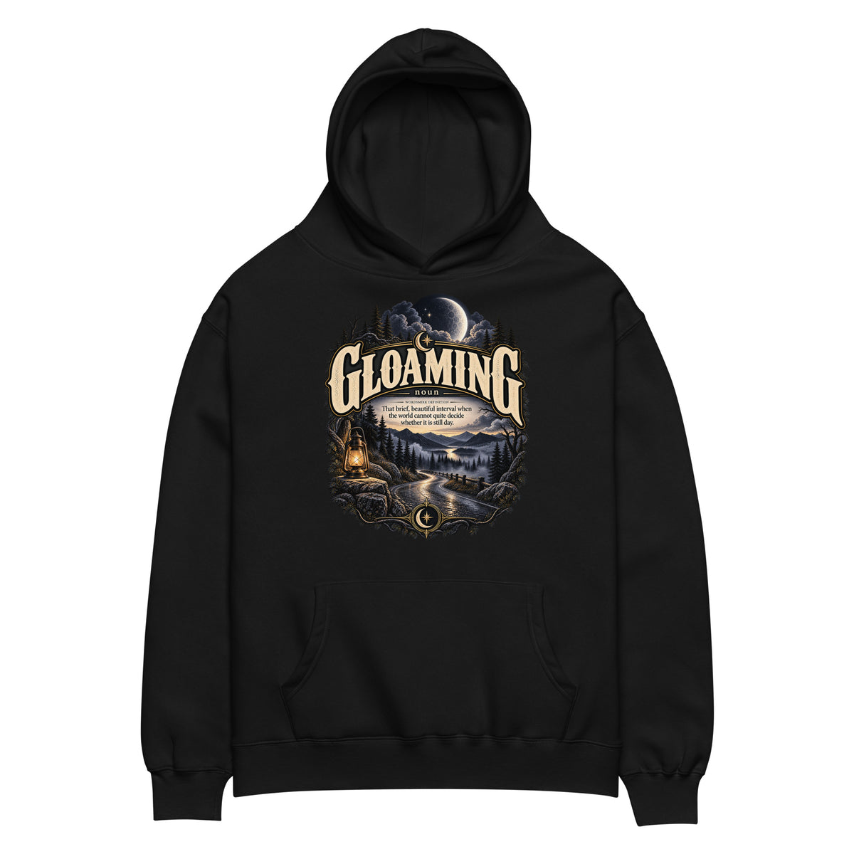 Gloaming Hoodie – Twilight Lover Definition Hoodie - WordSmirk™ | Obscure Word Shirts, Hoodies & Gifts