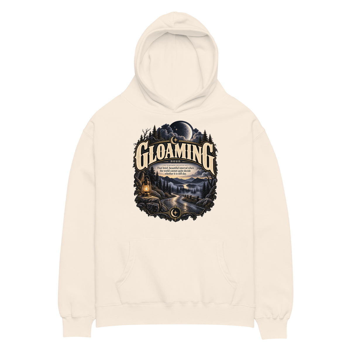 Gloaming Hoodie – Twilight Lover Definition Hoodie - WordSmirk™ | Obscure Word Shirts, Hoodies & Gifts