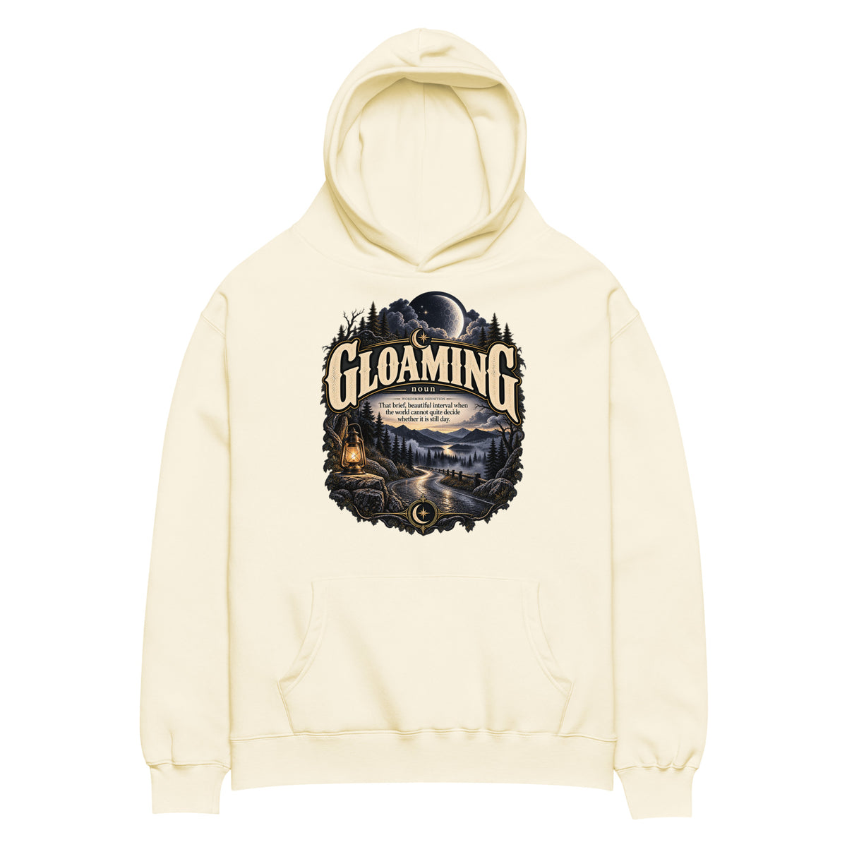 Gloaming Hoodie – Twilight Lover Definition Hoodie - WordSmirk™ | Obscure Word Shirts, Hoodies & Gifts