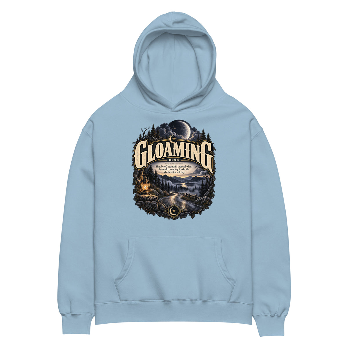 Gloaming Hoodie – Twilight Lover Definition Hoodie - WordSmirk™ | Obscure Word Shirts, Hoodies & Gifts