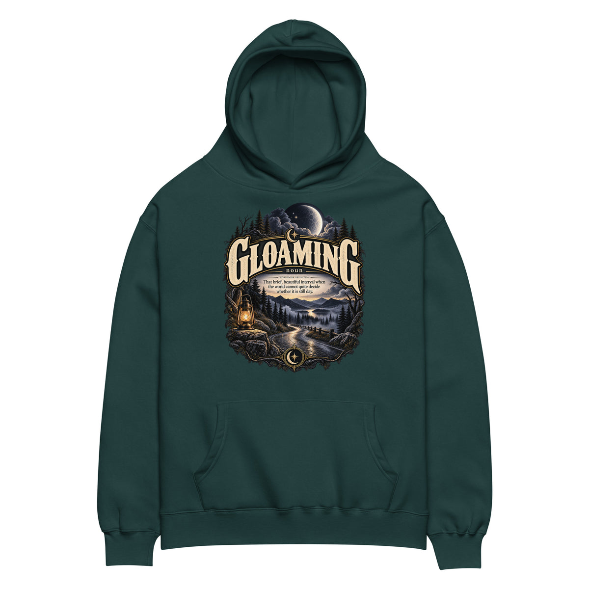 Gloaming Hoodie – Twilight Lover Definition Hoodie - WordSmirk™ | Obscure Word Shirts, Hoodies & Gifts