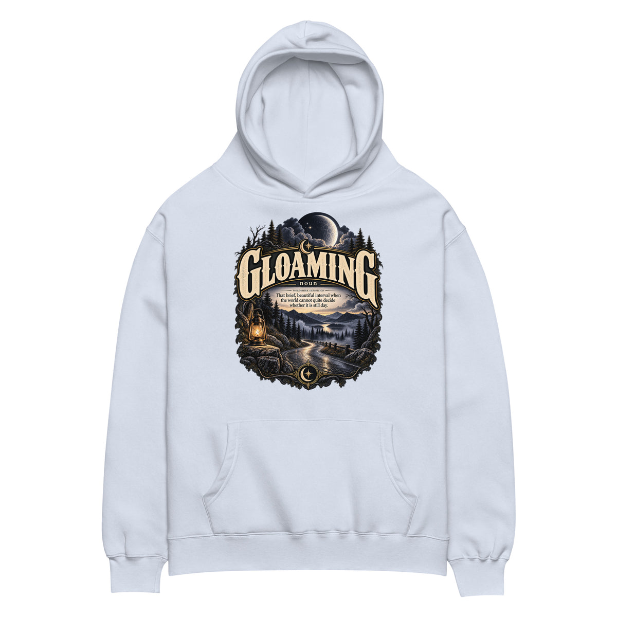 Gloaming Hoodie – Twilight Lover Definition Hoodie - WordSmirk™ | Obscure Word Shirts, Hoodies & Gifts