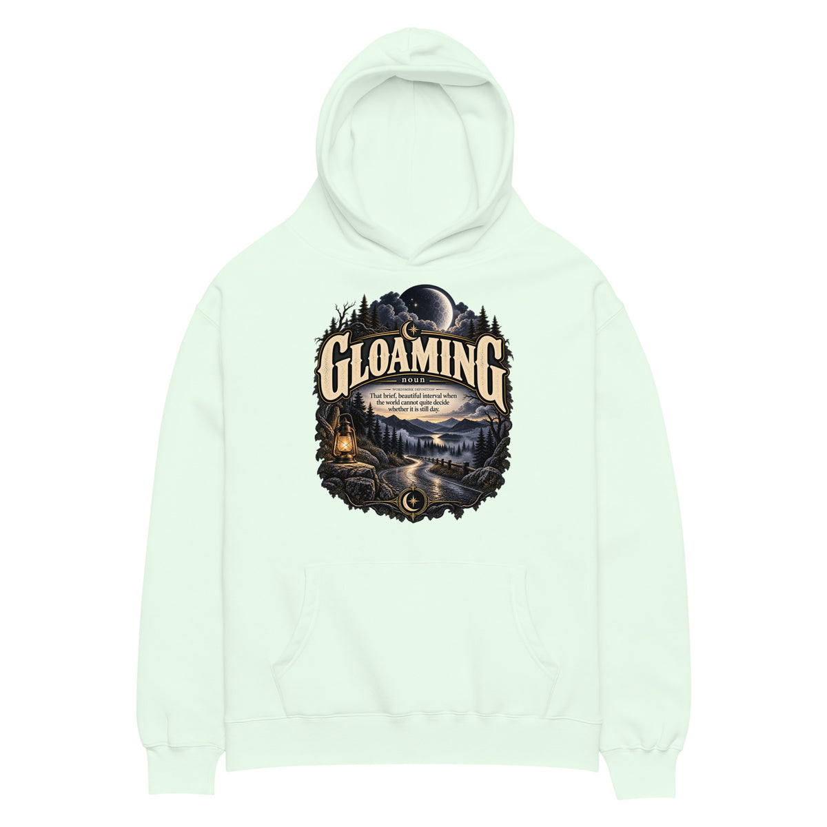 Gloaming Hoodie – Twilight Lover Definition Hoodie - WordSmirk™ | Obscure Word Shirts, Hoodies & Gifts