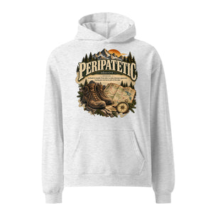 Peripatetic Hoodie – Wanderer & Travel Lover Hoodie - WordSmirk™ | Obscure Word Shirts, Hoodies & Gifts